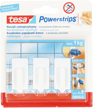 TESA,haczyk samoprzylepny,przód