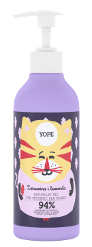 YOPE,żel pod prysznic dla dzieci, naturalny,przód