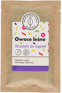 MANUFAKTURA PIĘKNA,strzelaki do kąpieli Owoce leśne,przód