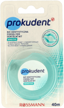 PROKUDENT,nić dentystyczna dług. 40 m,przód
