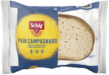 SCHÄR,chleb wiejski, bezglutenowy,przód