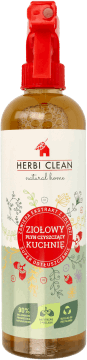 HERBI CLEAN,ziołowy płyn czyszczący kuchnię,przód