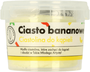 MANUFAKTURA PIĘKNA,ciastolina do kąpieli ,przód