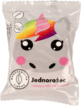 MANUFAKTURA PIĘKNA,musująca tabletka do kąpieli,przód