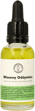 MANUFAKTURA PIĘKNA,serum do włosów wysokoporowatych,przód