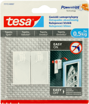 TESA,gwóźdź samoprzylepny 2x 0,5 kg,przód