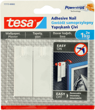 TESA,gwóźdź samoprzylepny 2x 1 kg,przód