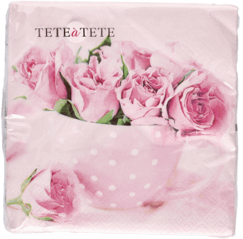 TETE A TETE,serwetki wym. 33x33 cm,przód