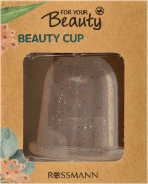 FOR YOUR BEAUTY,kubeczek do masażu antycelulitowy, beauty cup,przód