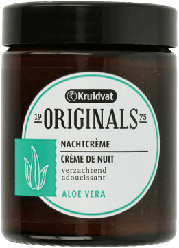 KRUIDVAT ORIGINALS,krem do twarzy łagodzący, na noc,przód