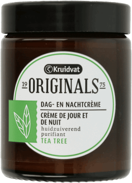 KRUIDVAT ORIGINALS,krem do twarzy oczyszczający, dzień/noc,przód