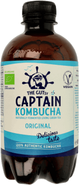 THE GUTSY CAPTAIN KOMBUCHA,napój organiczny Original,przód
