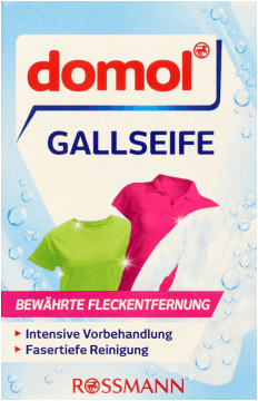 DOMOL,mydło galasowe odplamiające,przód