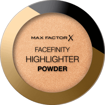 MAX FACTOR,rozświetlacz do twarzy prasowany, nr 03 Bronze Glow,kompozycja-1
