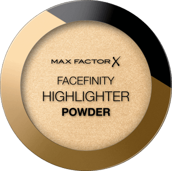 MAX FACTOR,rozświetlacz do twarzy prasowany, nr 02 Golden Hour,kompozycja-1