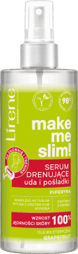 LIRENE,serum do ciała drenujące uda i pośladki, Piperyna, Grapefruit,przód