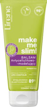 LIRENE,balsam do ciała antycellulitowo-modelujący, Piperyna, Czarny Pieprz,przód