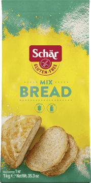 SCHÄR,mąka bezglutenowa do wypieku chleba,przód