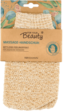 FOR YOUR BEAUTY,rękawica do masażu średni efekt peelingu,przód