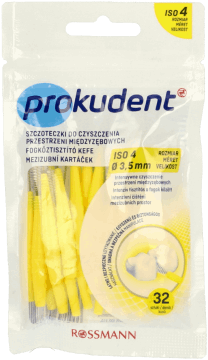 PROKUDENT,szczoteczki do czyszczenia przestrzeni międzyzębowych ISO 4; 3,5 mm,przód