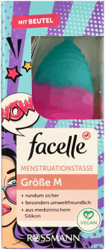 FACELLE,kubeczek menstruacyjny rozm. M,przód