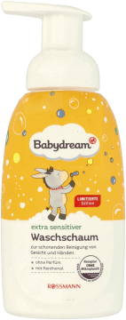 BABYDREAM,pianka do mycia twarzy i ciała twarzy i rąk,przód