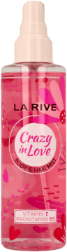 LA RIVE,zapachowa mgiełka do ciała i włosów Crazy in Love,przód