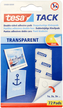 TESA,dwustronnie klejące płatki samoprzylepne,przód