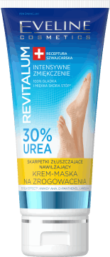 EVELINE COSMETICS,krem-maska do stóp na zrogowacenia, Skarpetki Złuszczające, 30% Urea,przód