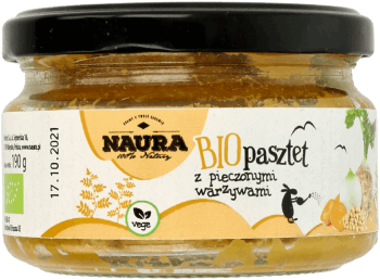 Natura, Bio pasztet z pieczonymi warzywami Rossmann