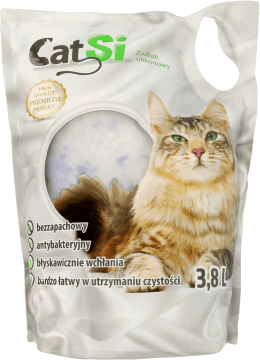 CATSI,żwirek silikonowy dla kotów,przód