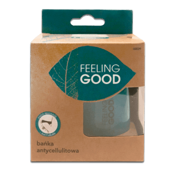 FEELING GOOD,bańka masująca antycellulitowa,przód