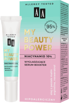 AA,serum do twarzy wygładzające, Niacynamid 10%,kompozycja-1