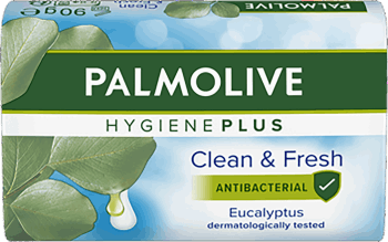 PALMOLIVE,mydło w kostce z eukaliptusem,przód