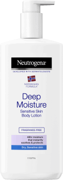 NEUTROGENA,emulsja do ciała skóra sucha i wrażliwa,przód