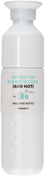 DOPPER,butelka termiczna saving the planet is cool,przód