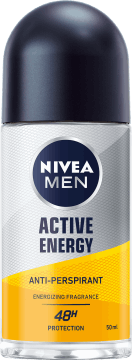 NIVEA MEN,antyperspirant roll-on dla mężczyzn,przód