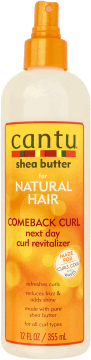 CANTU,mgiełka do podkreślenia skrętu włosów,przód