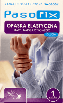 PASOFIX,opaska elastyczna stawu nadgarstkowego, rozm. M,przód