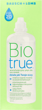 BIOTRUE,wielofunkcyjny płyn do soczewek,przód