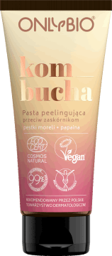 ONLYBIO,peeling do twarzy przeciw zaskórnikom,przód