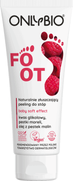 ONLYBIO,peeling do stóp złuszczający,przód