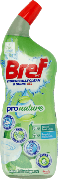 BREF,płynny środek do mycia muszli WC,przód