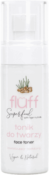 FLUFF,tonik do twarzy z mleczkiem tygrysim,przód