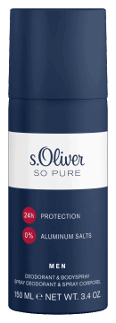 S.OLIVER,dezodorant w sprayu So Pure,przód