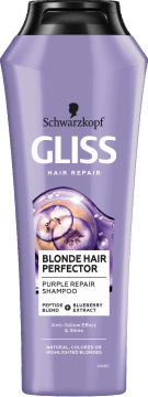 SCHWARZKOPF GLISS,szampon do włosów blond,przód