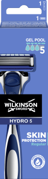 WILKINSON SWORD,maszynka do golenia 5-ostrzowa, z wymiennymi wkładami, dla mężczyzn,przód