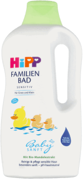 HIPP,płyn do kąpieli dla całej rodziny, od 1 dnia życia,przód