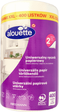 ALOUETTE,ręcznik papierowy duża rolka,przód