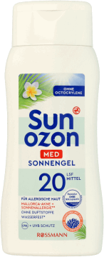 SUNOZON,mleczko do opalania SPF 20,przód